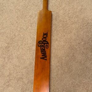 Amberbock drink paddle Wooden Paddle